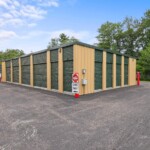 drive-up storage units at Moose Crossing Self Storage in Blakeslee, PA