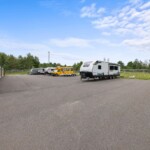 vehicle parking at Moose Crossing Self Storage in Blakeslee, PA