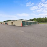 drive-up storage units at Moose Crossing Self Storage in Blakeslee, PA